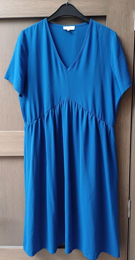 Elegante zomerjurk, Maat 38/40 (M), Blauw, Bel & Bo, Ophalen of Verzenden