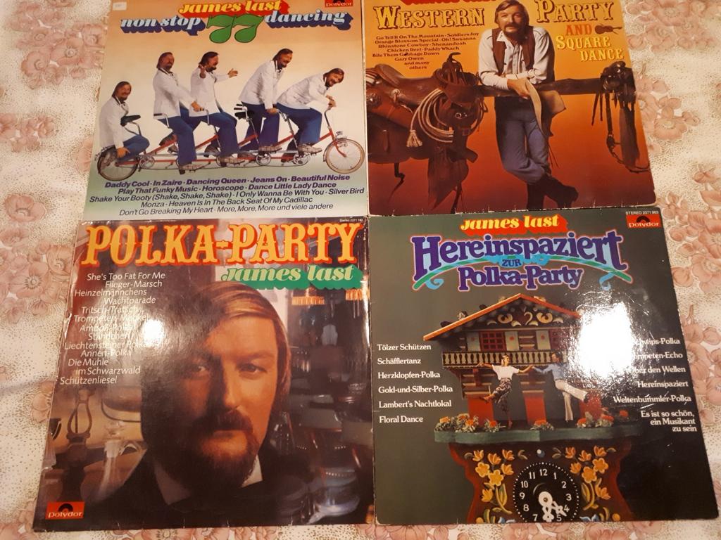 4 lp platen James Last, Ophalen of Verzenden, Gebruikt