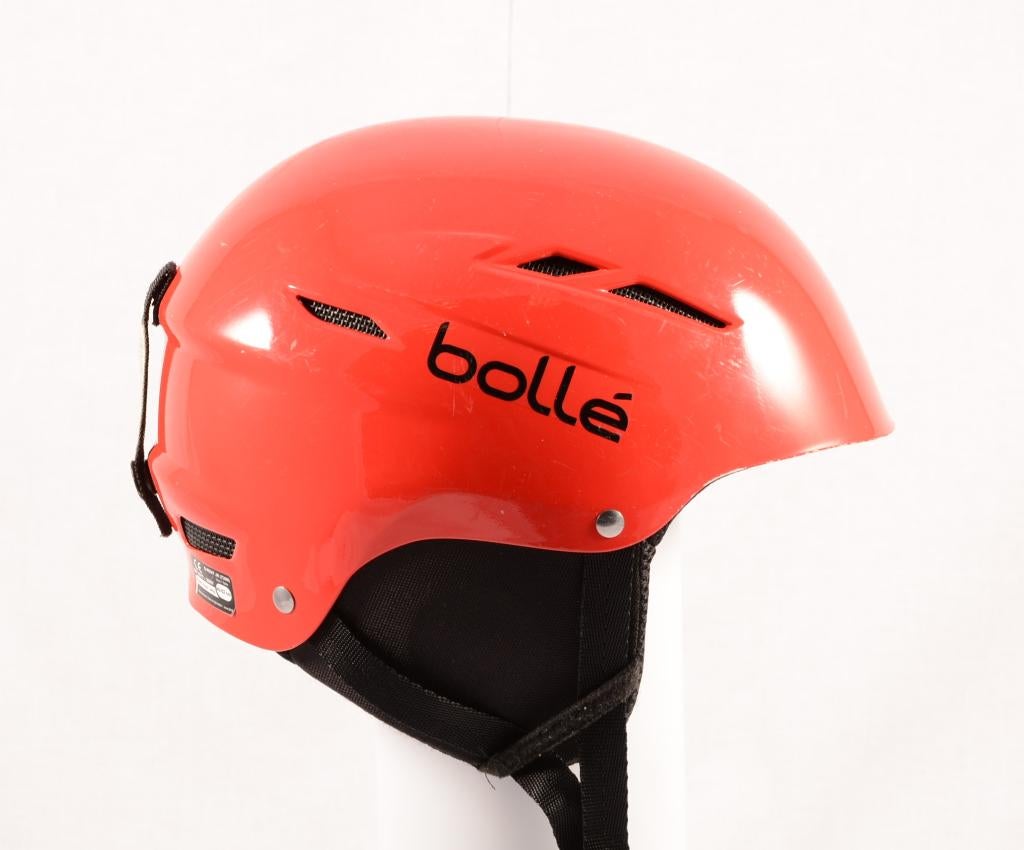 49 50 51 52 cm ski snowboard helm BOLLE B-FUN Red, Ophalen of Verzenden, Gebruikt, Ski, Carve