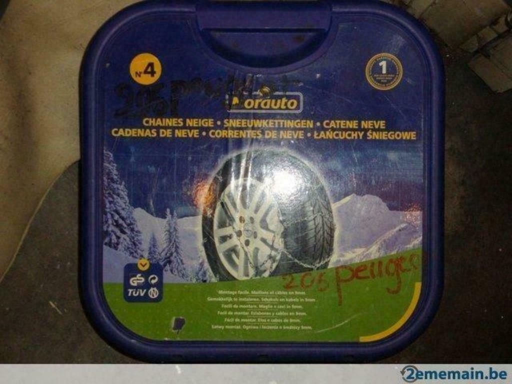 Chaines neige norauto n°4, Enlèvement ou Envoi, Utilisé