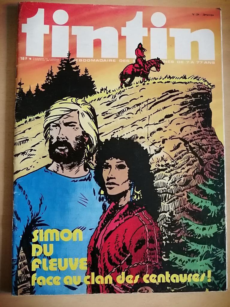 Le journal de Tintin numéro 24 - 1974, Enlèvement ou Envoi, Journal
