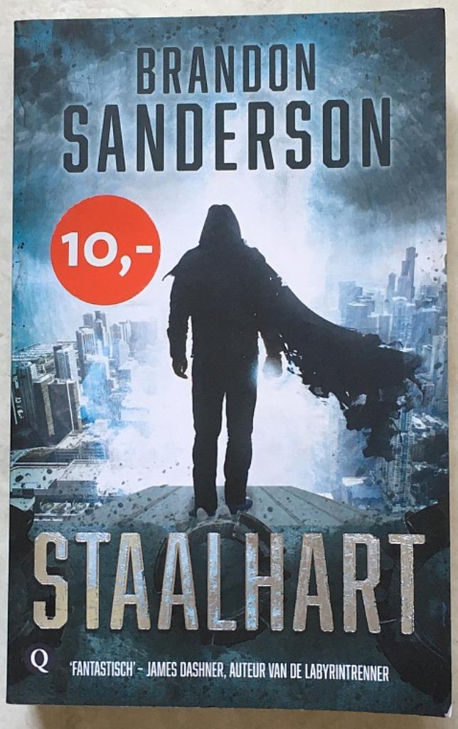Brandon Sanderson - Staalhart, Boeken, Ophalen of Verzenden, Zo goed als nieuw, Brandon Sanderson