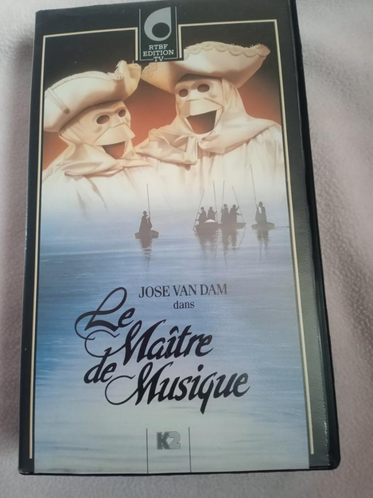 Cassette VHS le maître de musique José van dam, CD & DVD, Enlèvement ou Envoi