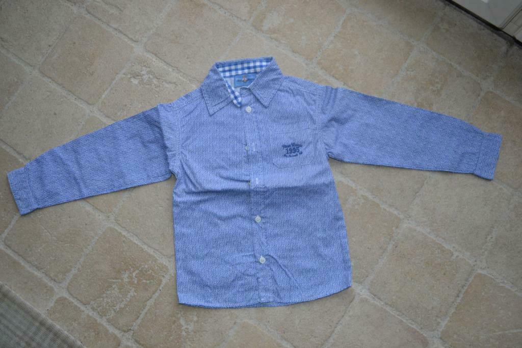 Hemd Riverwoods 4 j licht, Kinderen en Baby's, River Woods, Overhemd of Blouse, Ophalen of Verzenden, Zo goed als nieuw