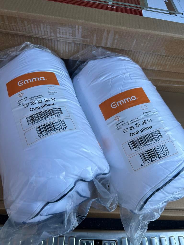 2x Oreillers Emma Nuage a vendre, Neuf, Oreiller, Enlèvement, Blanc