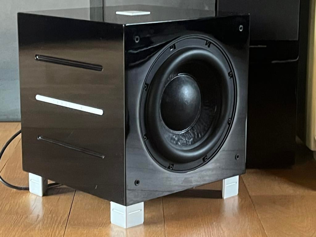 REL 328 subwoofer, Audio, Tv en Foto, Luidsprekerboxen, Subwoofer, Zo goed als nieuw, 120 watt of meer, Ophalen