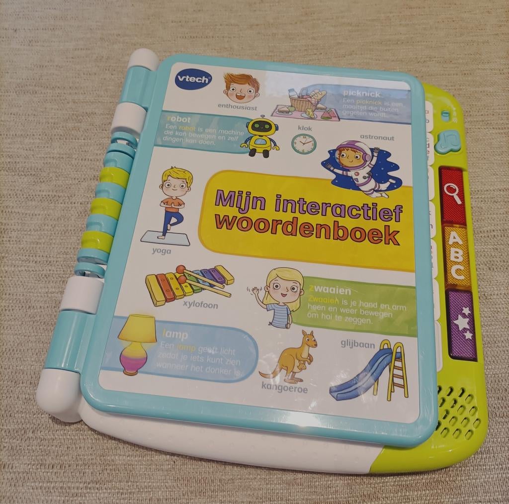 Mijn interactief woordenboek VTech, Ophalen, Zo goed als nieuw, Taal en Lezen, Met licht