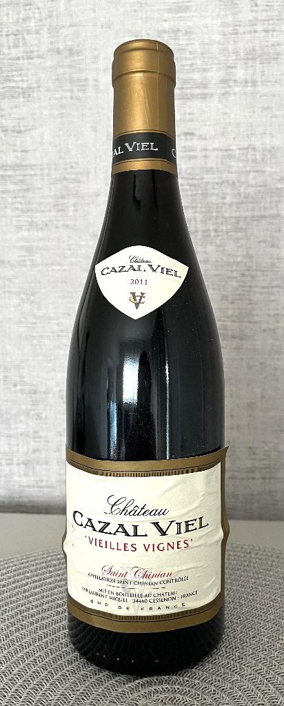 Chateau Cazal Viel Vieilles vignes, 2011, Saint Chinian, Ophalen, Frankrijk, Nieuw, Rode wijn