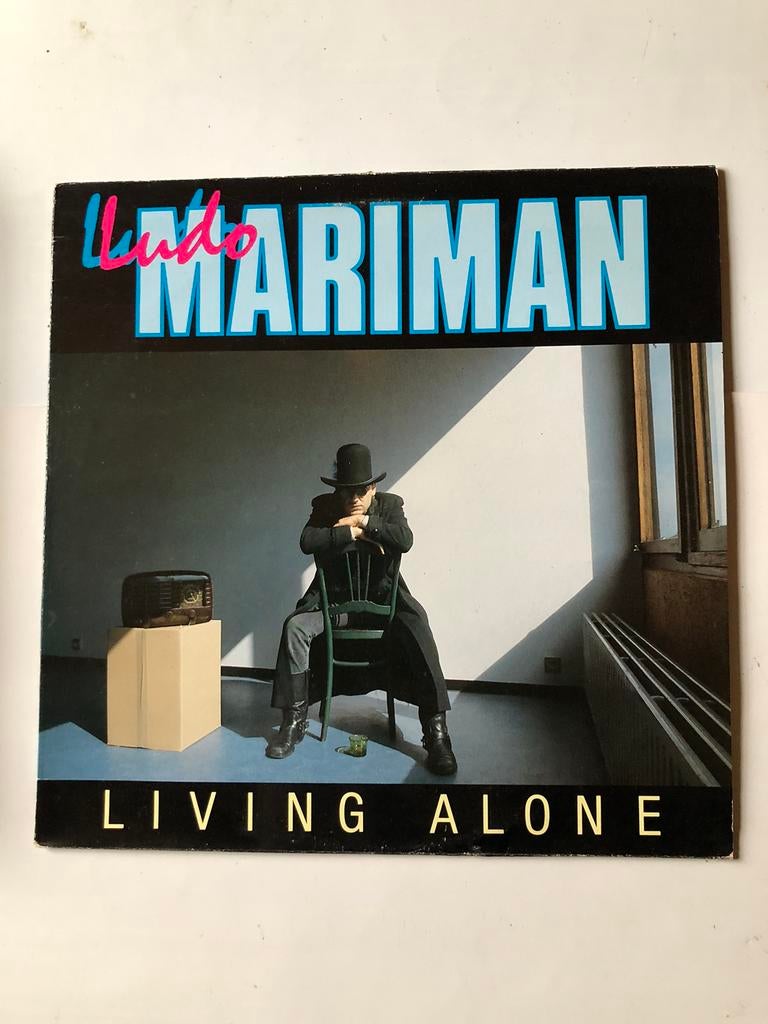 Ludo Mariman : vivre seul (belpop ; 1983 ; Maxi), 12 pouces, Comme neuf, Pop, Maxi single