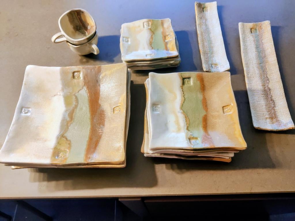 Keramiek servies, Ophalen, Keramiek, Bord(en)