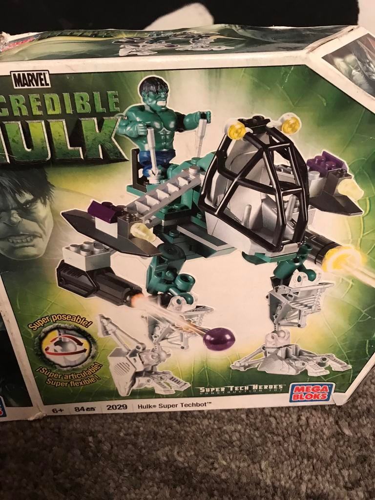 MEGA BLOKS 2029 THE INCREDIBLE HULK, Enlèvement