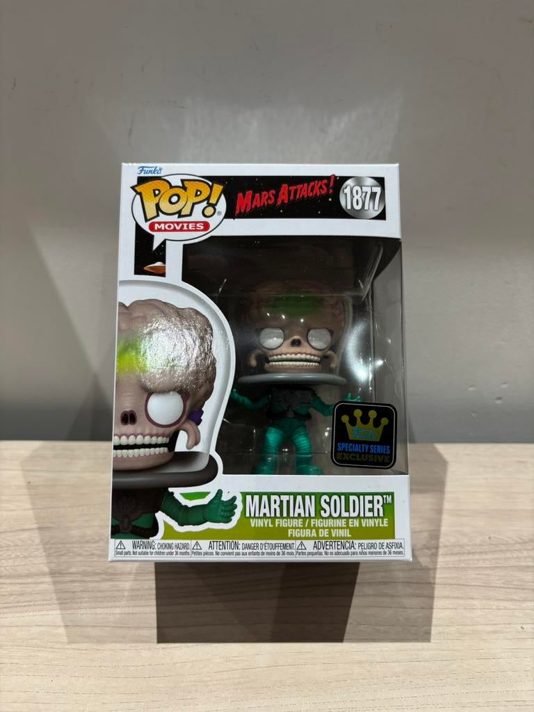 Funko Pop! Martian Soldier 1877 Specialty Series NIB / Mint, Verzamelen, Poppetjes en Figuurtjes, Ophalen of Verzenden, Zo goed als nieuw