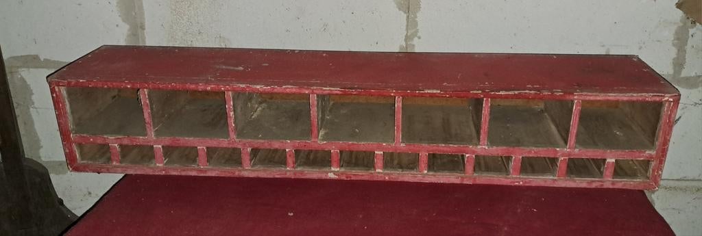 Schap keukenschap houten Schap decoratie, Antiek en Kunst, Ophalen of Verzenden