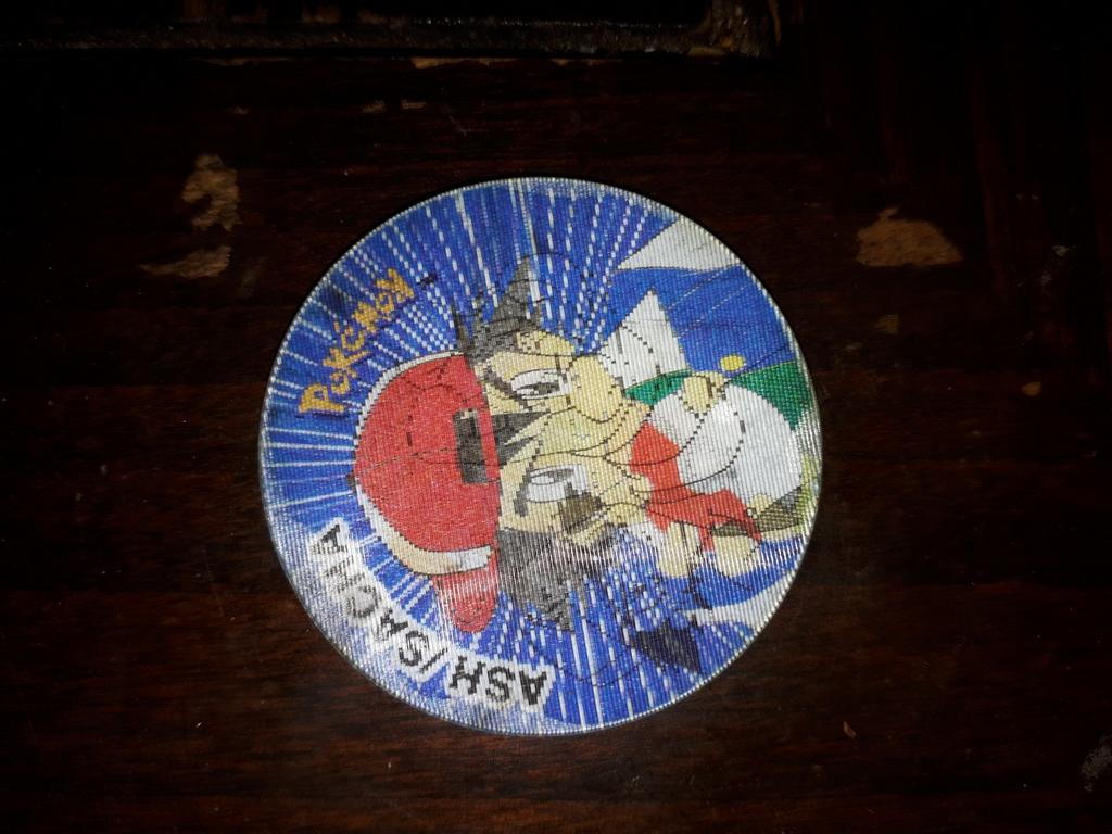 Pokemon flippo Ash/Sacha NR 1, Verzamelen, Flippo's, Ophalen of Verzenden, Losse flippo's