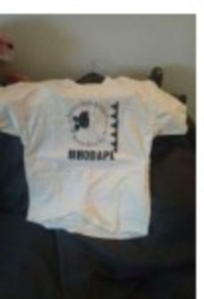 Mannen T-shirt # Nodapl gekocht in Amerika Arizona. € 25,00, Enlèvement ou Envoi, Neuf, Autres tailles, Blanc