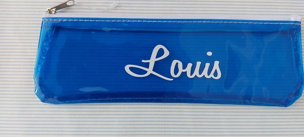 Nieuwe doorzichtige pennenzak voor Louis., Diversen, Ophalen of Verzenden, Nieuw