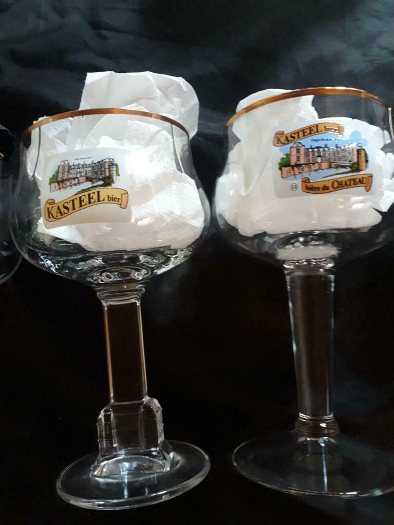 Glazen Kasteelbier, Verzamelen, Ophalen of Verzenden