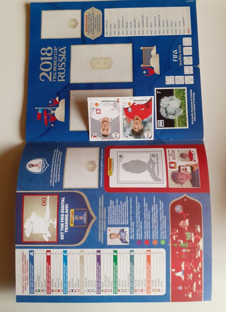 Stickerboek Fifa WK Russia 2018, Verzamelen, Ophalen of Verzenden