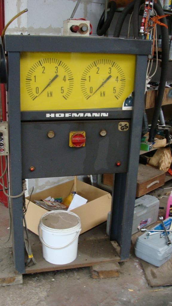 Hofmann remmentestbank Brekon 1, Ophalen
