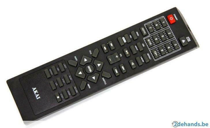 Afstandsbediening  Akai AD70H, Audio, Tv en Foto, DVD spelers, Ophalen of Verzenden, Gebruikt