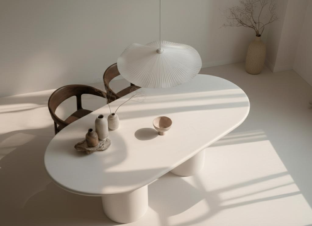 Table en mortex sur mesure, Enlèvement, Neuf