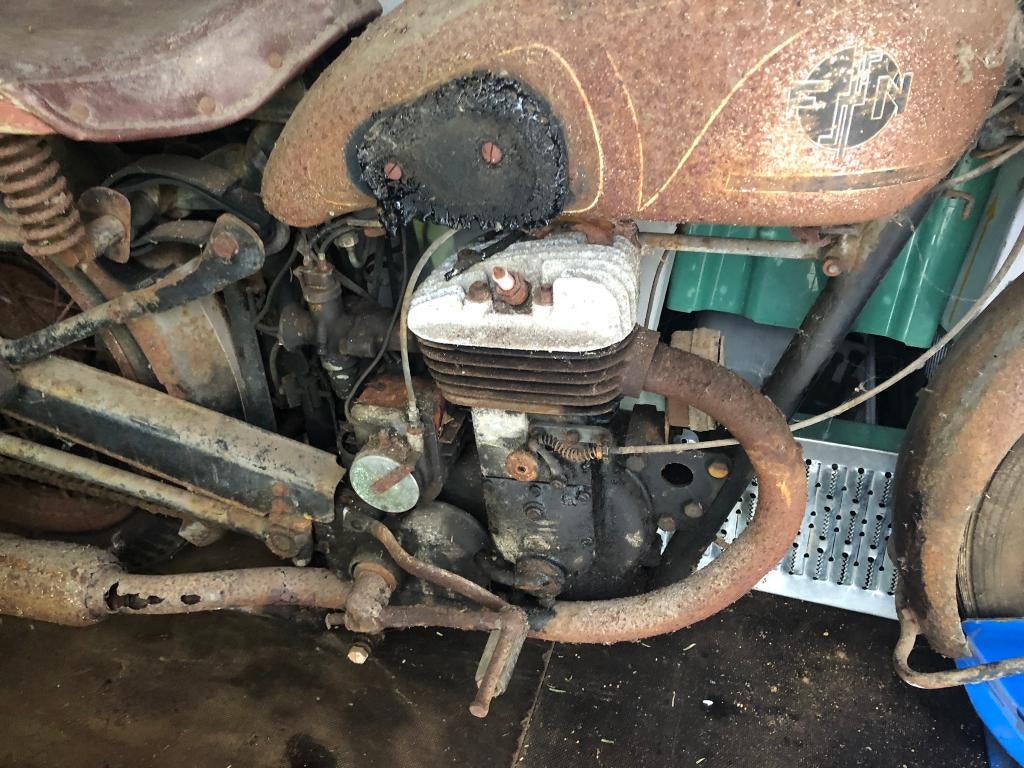 MOTO ANCETRE FN, Enlèvement, Utilisé