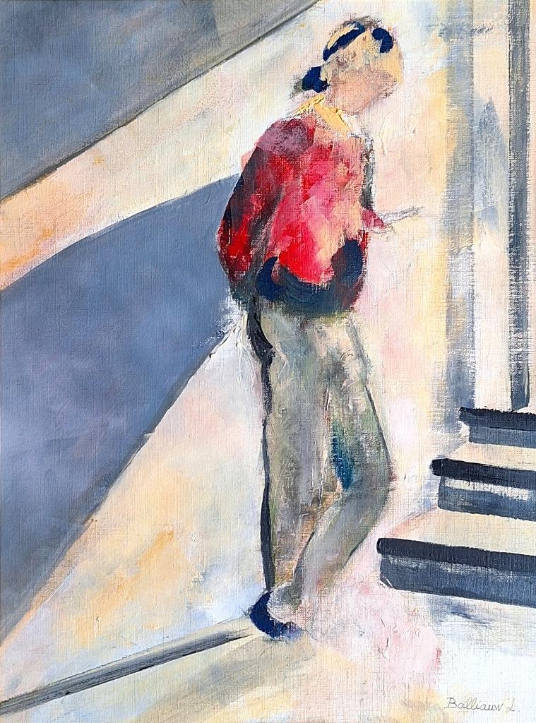 Ontmoeting Lydia Balliauw (1946), Antiquités & Art, Art | Peinture | Moderne, Enlèvement