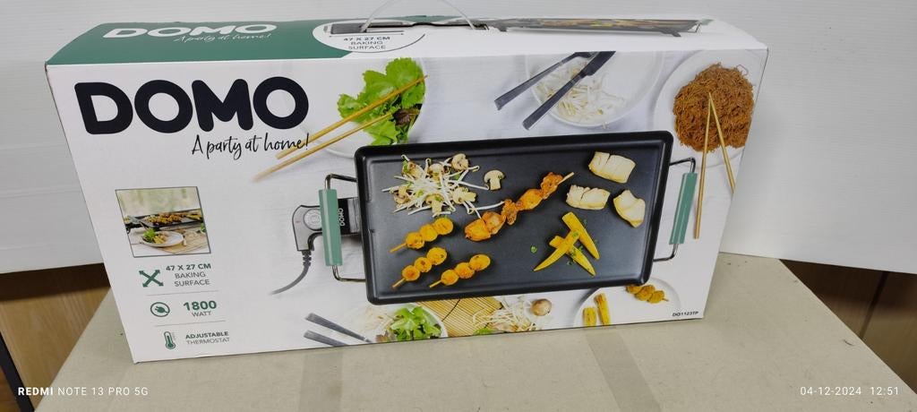 Teppanyaki grill-bakplaat. NIEUW., Ophalen, Nieuw