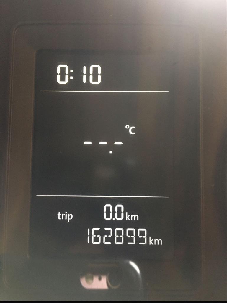 Compteur VW TOURAN réparation afficheur central