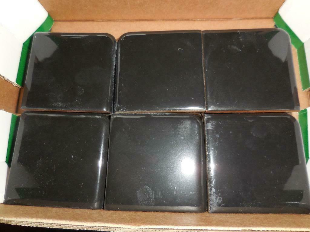plinten retro zwart ceramica richetti Italy nieuw, Doe-het-zelf en Bouw, Plinten en Afwerking, Ophalen of Verzenden, Nieuw, Plinten