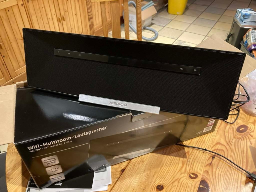 Medion wifi multiroom luidspreker, Audio, Tv en Foto, Luidsprekerboxen, Nieuw, Minder dan 60 watt, Ophalen