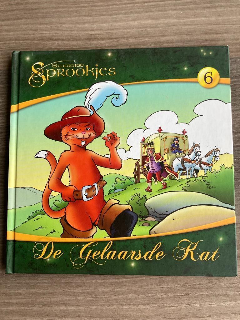 Sprookjes Studio 100 met liedjes DVD Nr 6 de gelaarsde kat, Enlèvement ou Envoi, Utilisé, Studio 100
