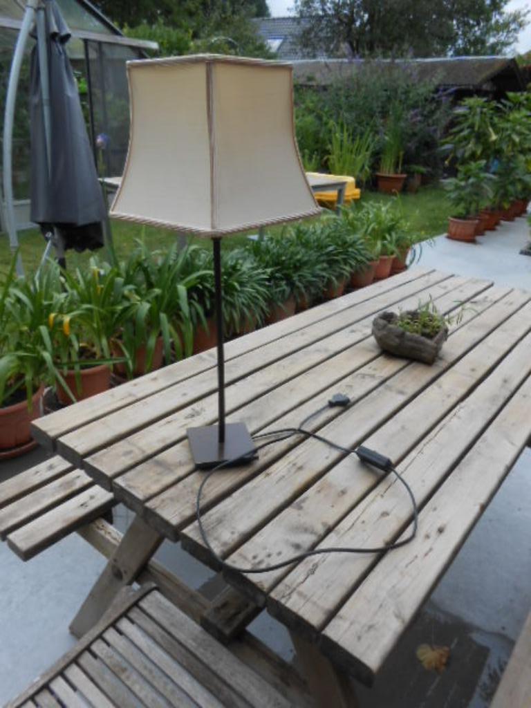 éclairage de table lampe de table H 56cm veilleuse lumière d, Antiquités & Art, Enlèvement ou Envoi
