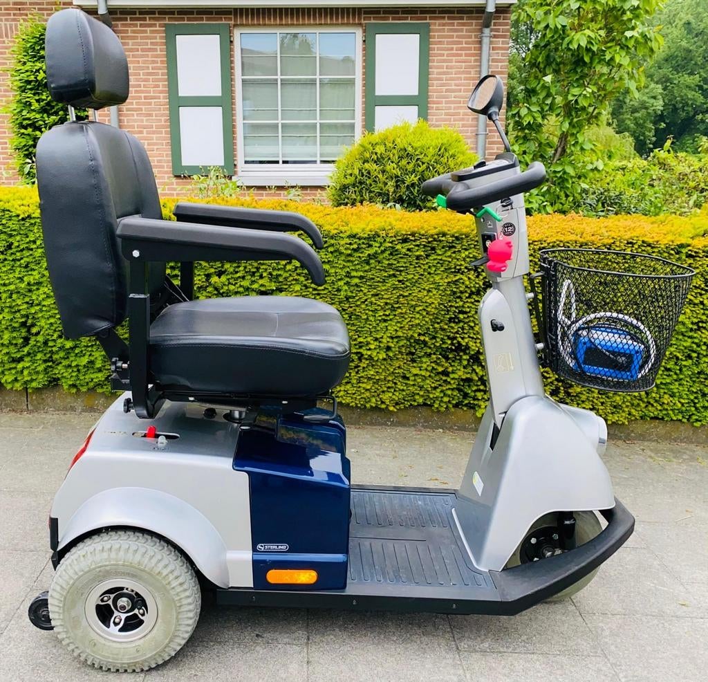 Scootmobiel calypso handicapé nieuw accu's info 0488826971, Ophalen of Verzenden, Inklapbaar, Zo goed als nieuw, Elektrische rolstoel