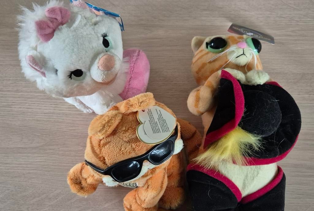 3 Disney knuffels, Kinderen en Baby's, Speelgoed | Knuffels en Pluche, Ophalen of Verzenden, Zo goed als nieuw