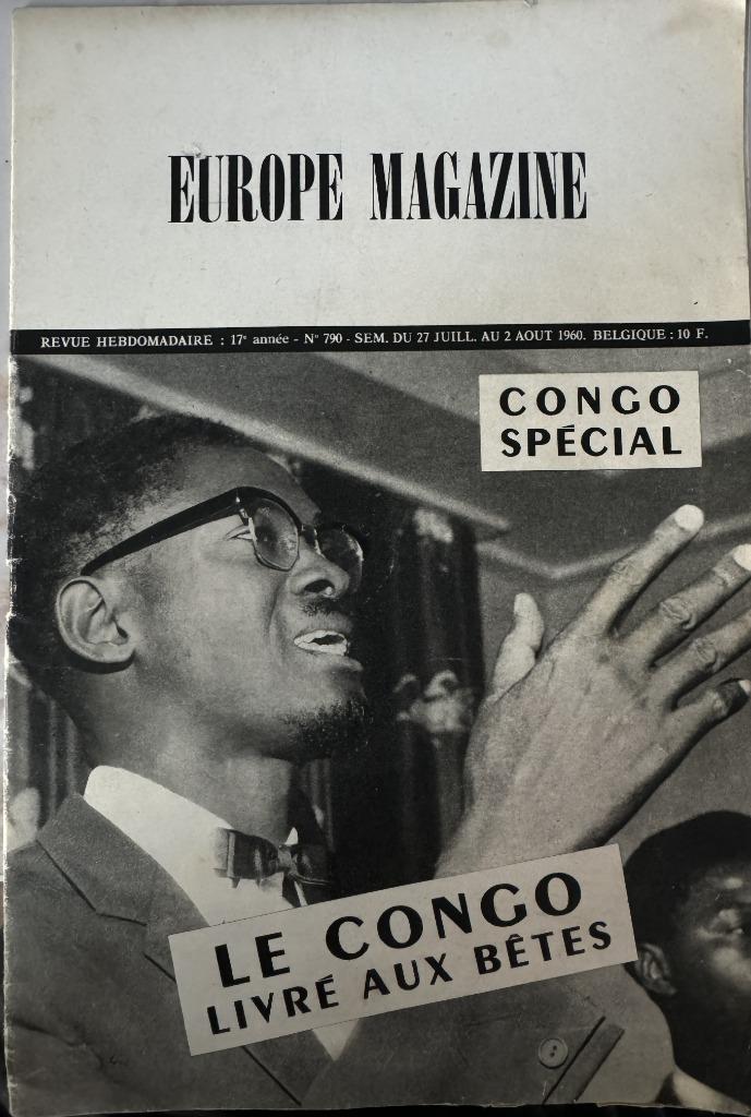 Europe Magazine - Spécial Congo 1960, Collections, Enlèvement ou Envoi, 1960 à 1980, Journal ou Magazine