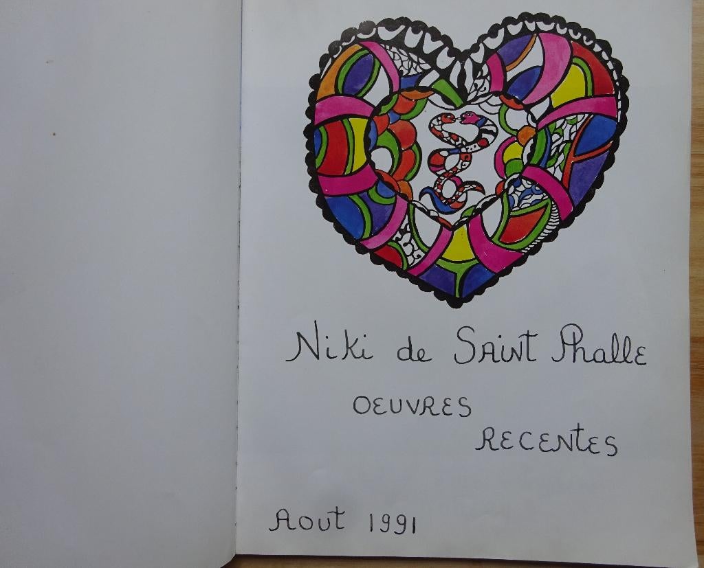 Niki de Saint Phalle, oeuvres récentes 1991, Pieters Knokke, Ophalen of Verzenden, Gelezen, Schilder- en Tekenkunst