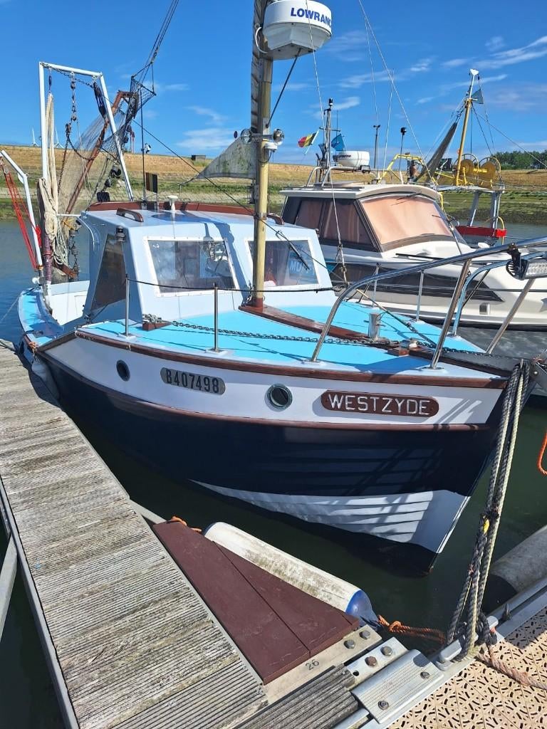 Boot 'Westzyde', Watersport en Boten, Vis- en Consoleboten, Ophalen, Gebruikt, Binnenboordmotor, Diesel