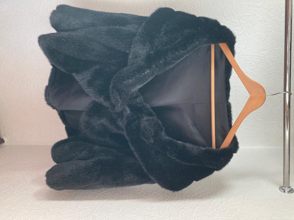 Pelsen jas, Enlèvement, Comme neuf, Taille 42/44 (L), Noir