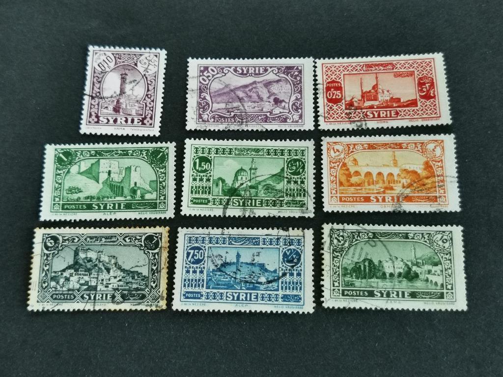 Syrie 1930 - minaret, mosquée, fort,, Enlèvement ou Envoi, Affranchi, Moyen-Orient