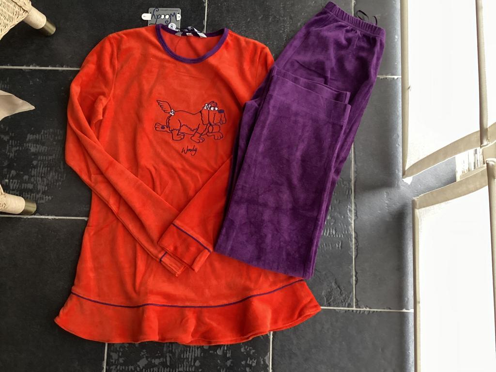 Meisjespyjama van Woody 14 jr nieuw met label, Nacht- of Onderkleding, Nieuw, Woody, Verzenden