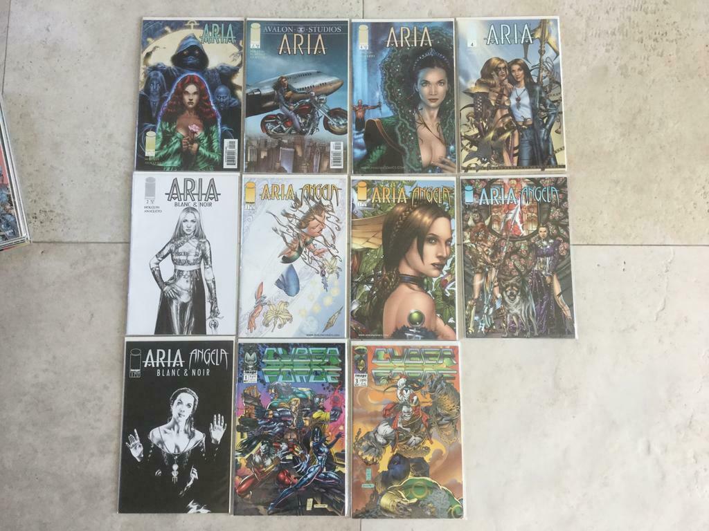Image comics - Aria / Aria Angela / Cyber Force / Team 7, Boeken, Strips | Comics, Zo goed als nieuw, Amerika, Ophalen