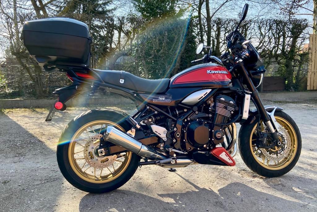Kawasaki z 900 rs bagagerek en topkoffer, Enlèvement, Comme neuf