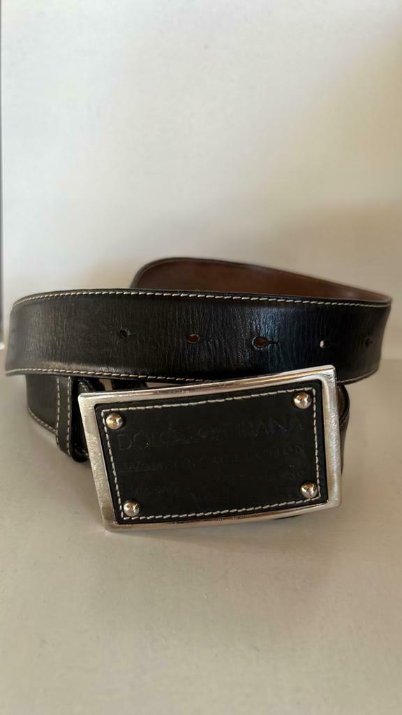 Riem Dolce Gabbana, Dolce & Gabbana, Zwart, Ophalen of Verzenden, Riem of Ceintuur