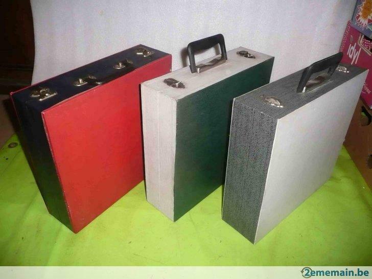 coffret- mallette pour rangement de disques 33 ou 78 trs, TV, Hi-fi & Vidéo, Tourne-disques, Utilisé, Enlèvement ou Envoi