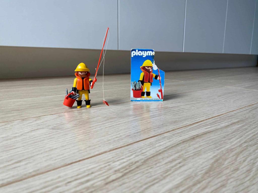 Playmobil pêcheur en mer numéro 3347, Enlèvement, Comme neuf, Ensemble complet