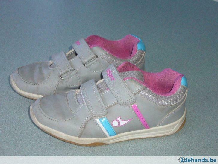 grijs-roze schoenen - maat 30, Enlèvement, Utilisé, Fille, Chaussures de sport