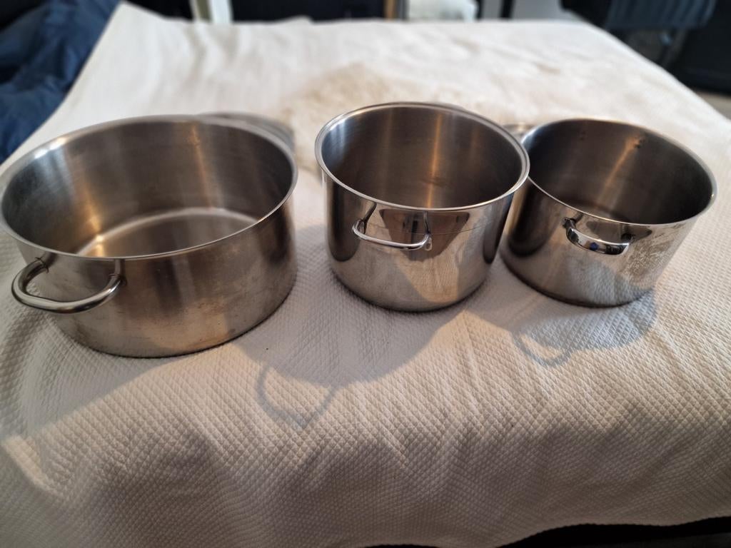 Grandes casseroles et poêles Unox, Enlèvement, Utilisé
