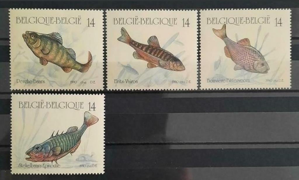 Belgique : COB 2383/86 ** Nature 1990., Timbres & Monnaies, Timbres | Europe | Belgique, Sans timbre, Neuf, Enlèvement ou Envoi
