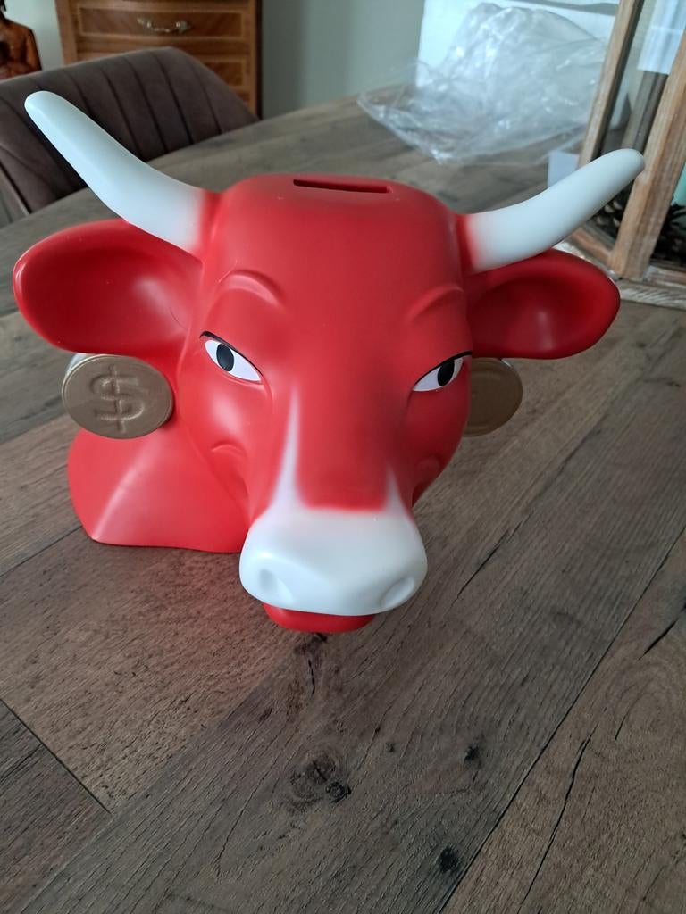 Spaarpot la vache qui rit van LeBron Delienne, Ophalen of Verzenden